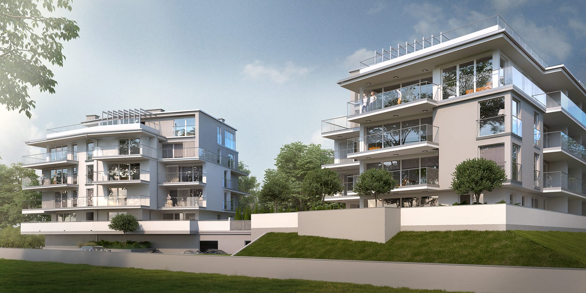 Apartamentowce — Apartamentowce, Dziwnów