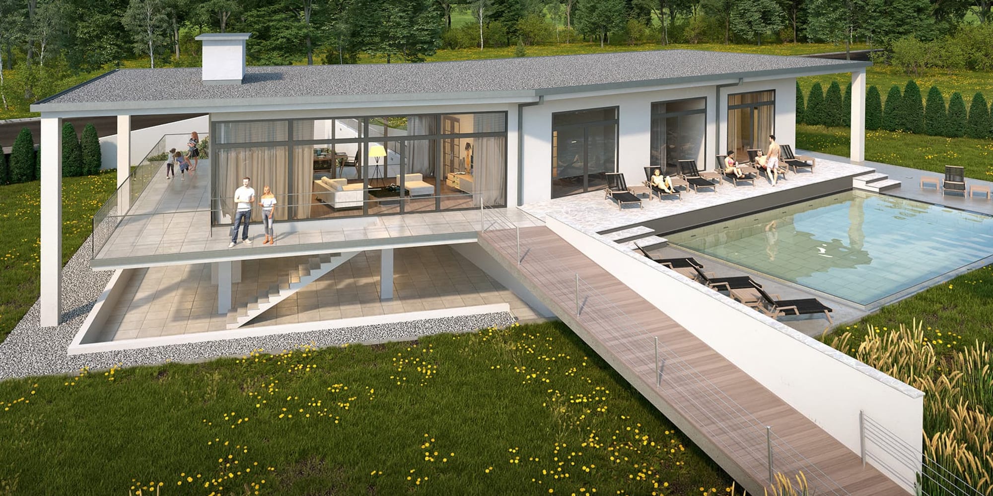 Dom na wyspie — Dom jednorodzinny — zdjęcie 3